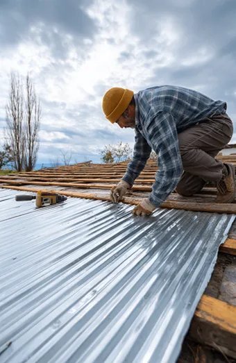 Metal Roof Replacement X